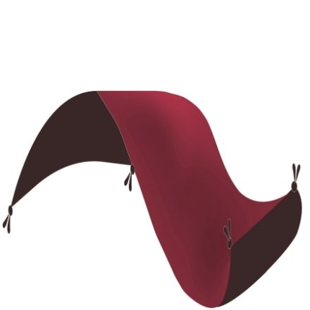 Tapis de soie 95x155 tapis persan noué à la main