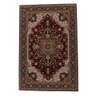 Tapis acrylique à motif Heriz - bordeaux 150x225