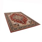 Tapis acrylique à motif Heriz - bordeaux 150x225