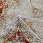 Ziegler tapis laine beige-bordeaux 80x293 tapis de salon