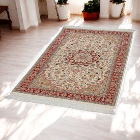 Tapis persan Ispahan 95x157 tapis iranien fait main
