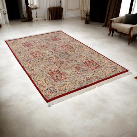 Tapis persan Bakhtiari 141x219 authentique tapis iranien fait main