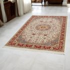 Tapis persan Medalion 123x219 tapis iranien fait main