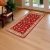 Ziegler tapis laine bordeaux-beige 144x71 tapis fait main