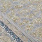 Tapis persan Nain gris 150x225 tapis acrylique de luxe pour le salon