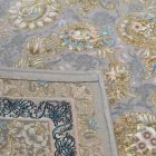 Tapis persan Nain gris 150x225 tapis acrylique de luxe pour le salon