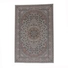Tapis persan Tabriz gris 150x225 tapis acrylique de qualité supérieure