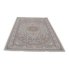 Tapis acrylique à motif Tabriz - gris 150x225