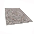 Tapis persan Tabriz gris 150x225 tapis acrylique de qualité supérieure