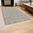 Tapis acrylique à motif Bakhtiari - gris 150x225