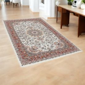Tapis persan Nain beige 150x225 tapis de luxe en acrylique
