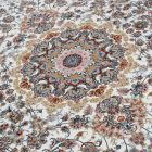 Tapis persan Nain beige 150x225 tapis de luxe en acrylique