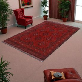 Tapis Afghan Caucasian 123x187 tapis oriental fait main