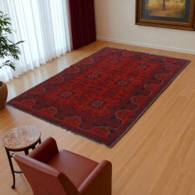 Tapis Afghan Caucasian 126x196 tapis oriental fait main