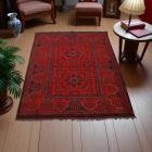 Tapis Afghan Bokhara 106x146 tapis oriental fait main