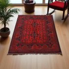 Tapis Afghan Caucasian 100x139 tapis oriental fait main