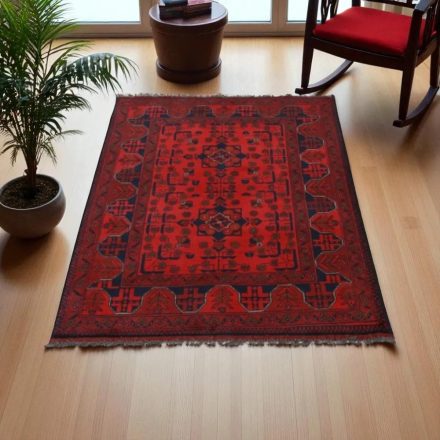 Tapis Afghan Caucasian 100x139 tapis oriental fait main