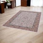 Tapis persan Isfahan beige 150x225 tapis acrylique premium d'Iran