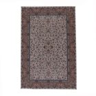 Tapis persan Isfahan beige 150x225 tapis acrylique premium d'Iran
