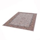 Tapis persan Isfahan beige 150x225 tapis acrylique premium d'Iran