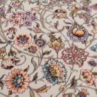 Tapis persan Isfahan beige 150x225 tapis acrylique premium d'Iran