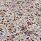 Tapis persan Kerman beige 150x225 tapis de luxe en acrylique