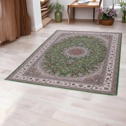 Tapis acrylique à motif Isfahan - vert 150x225
