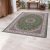 Tapis acrylique à motif Isfahan - vert 150x225