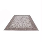 Tapis persan Isfahan beige 150x225 tapis acrylique de luxe pour le salon