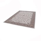 Tapis persan Isfahan beige 150x225 tapis acrylique de luxe pour le salon