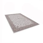 Tapis persan Isfahan beige 150x225 tapis acrylique de luxe pour le salon