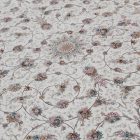 Tapis persan Isfahan beige 150x225 tapis acrylique de luxe pour le salon