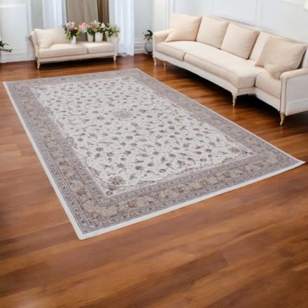 Tapis persan Isfahan beige 200x300 tapis de salon de qualité en acrylique