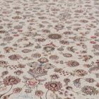 Tapis persan Isfahan beige 150x225 tapis acrylique premium d'Iran