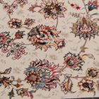 Tapis persan Isfahan beige 150x225 tapis acrylique premium d'Iran