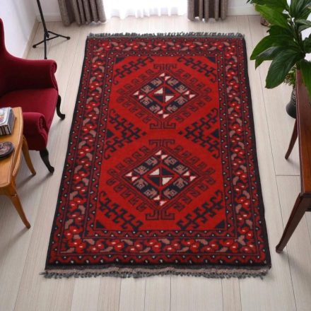 Tapis Afghan Kargai Caucasian 50x96 tapis oriental fait main