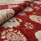 Ziegler tapis laine bordeaux-beige 140x190 tapis de salon