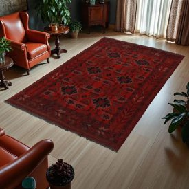   Tapis Afghan  Khal Mohammadi 123x192 tapis oriental fait main pour le salon