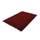 Tapis Afghan bordeaux Khal Mohammadi 128x189 tapis oriental fait main pour le salon