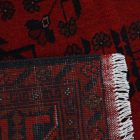 Tapis Afghan bordeaux Khal Mohammadi 128x189 tapis oriental fait main pour le salon
