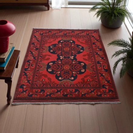 Tapis Afghan Kargai 104x141 tapis oriental fait main