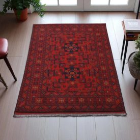 Tapis Afghan Bokhara 94x145 tapis oriental fait main