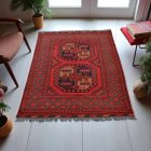 Tapis Afghan Elephant Foot 101x142 tapis oriental fait main