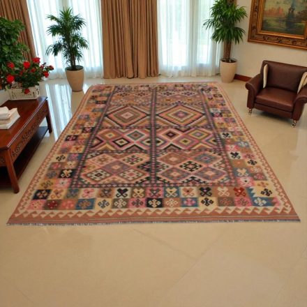 Tapis Kilim laine fait main Chobi 207x292 Tapis de salon