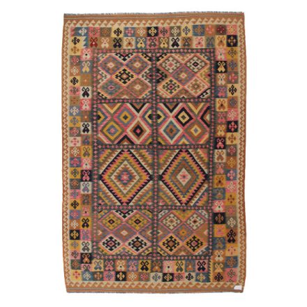 Tapis-Kilim-laine-fait-main-Chobi-209x317-Tapis-de-salon