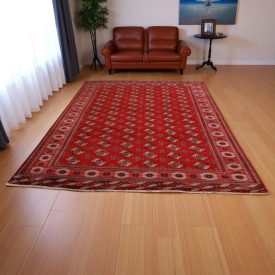   Grand tapis Turkoman 310x400 tapis persan fait main pour le salon