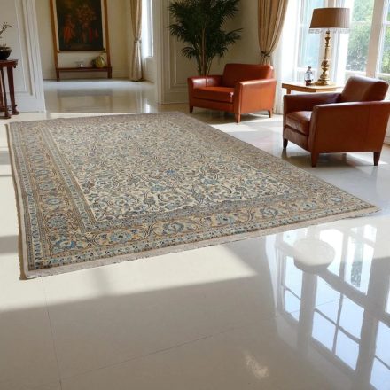 Tapis iranien Kashan 279x405 tapis persan fait main pour le salon