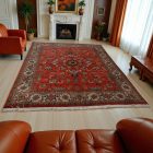 Tapis Heriz 237x325 persan fait main pour le salon