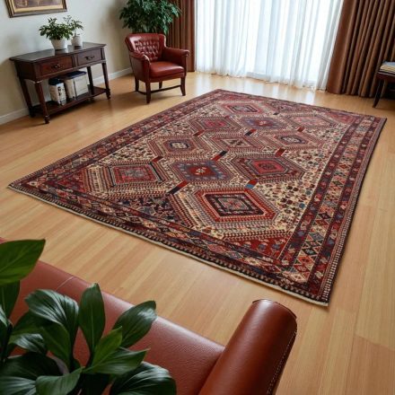 Tapis iranien Yalameh 220x332 tapis persan fait main pour le salon