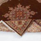 Tapis Moud 247x251 persan fait main pour le salon